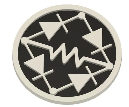 Full Bridge Rectifier Coaster